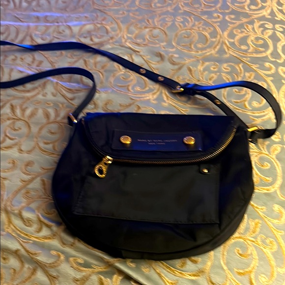 Marc By Marc Jacobs Handbags - Marc By Marc Jacobs Black and Gold Crossbody Bag